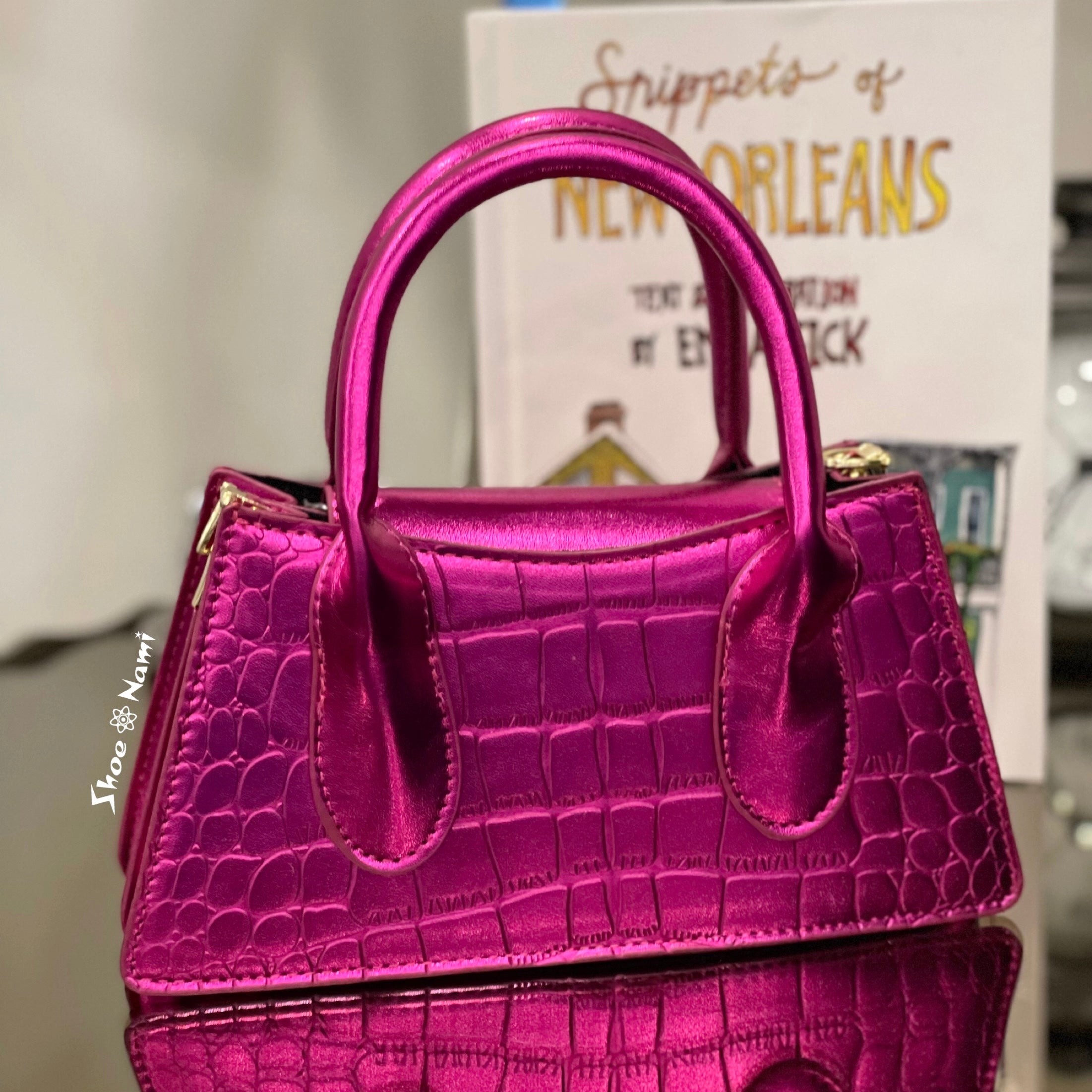 SWAN BAG/7710 Fuchsia - ShoeNami
