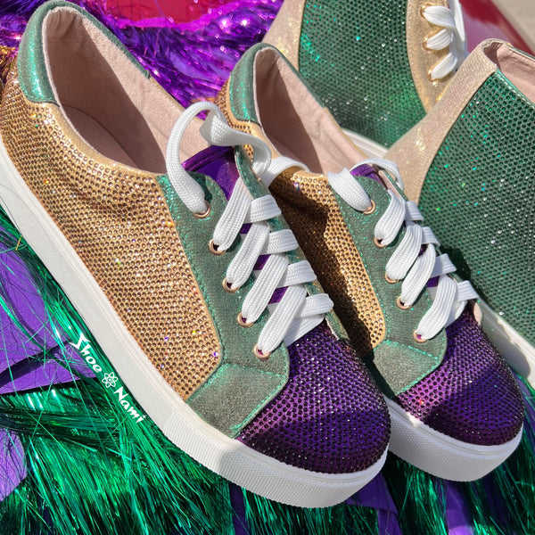 PAULINE-8 Mardi Gras Multi - ShoeNami