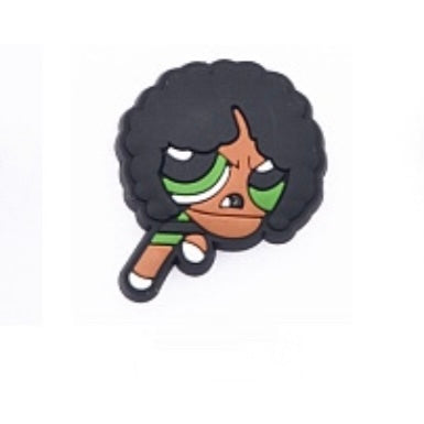 SHOE CHARMS - BUTTERCUP POWER AFROPUFF GIRLS - ShoeNami