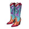 JULIANA Teal Multi - ShoeNami