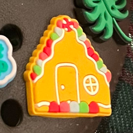 SHOE CHARMS - GINGERBREAD HOUSE - ShoeNami