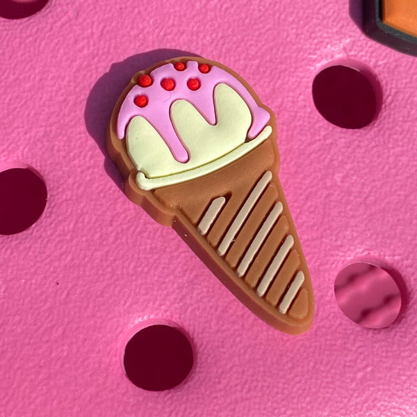 SHOE CHARMS - ICE CREAM CONE - ShoeNami