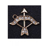 METAL SHOE CHARMS - BLINGY ZODIAC - ShoeNami