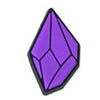 SHOE CHARMS - PURPLE CRYSTAL - ShoeNami