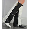 VALERI-5 Black/White - ShoeNami