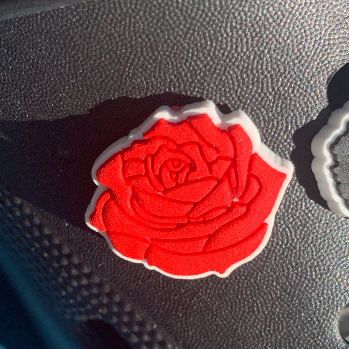 SHOE CHARMS - RED ROSE - ShoeNami
