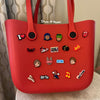 CHARMING BAG Red (charms sold separately) - ShoeNami