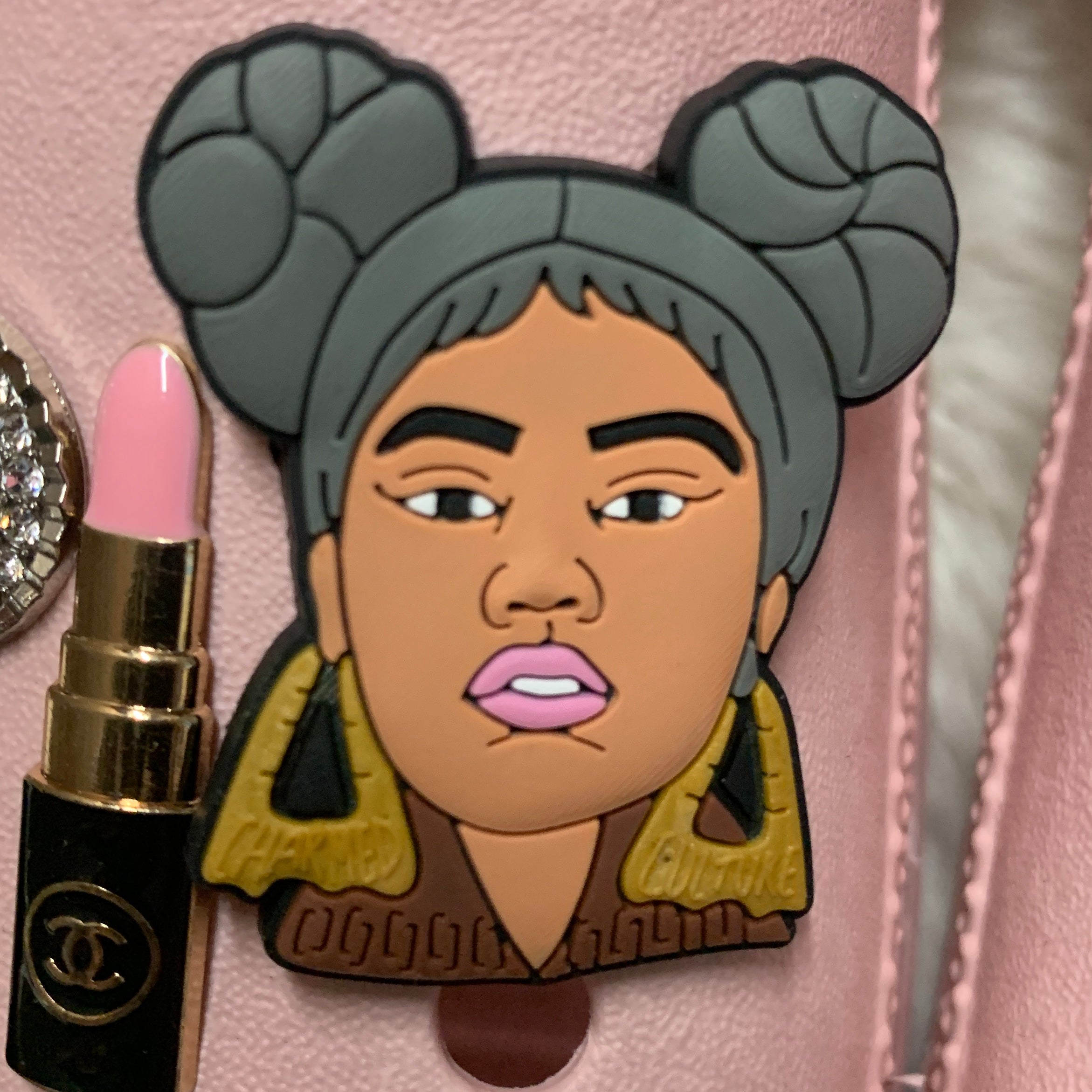 SHOE CHARMS - CHUN-LI NICKI AFRO PUFFS - ShoeNami