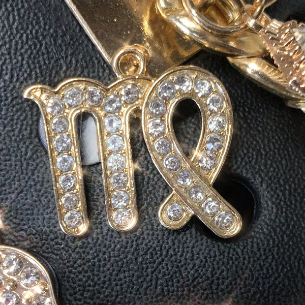 METAL SHOE CHARMS - BLINGY ZODIAC - ShoeNami