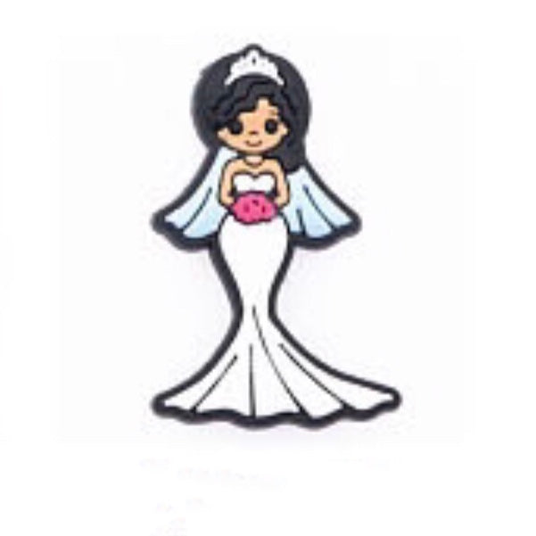 SHOE CHARMS - HERE COMES THE BRIDE - ShoeNami