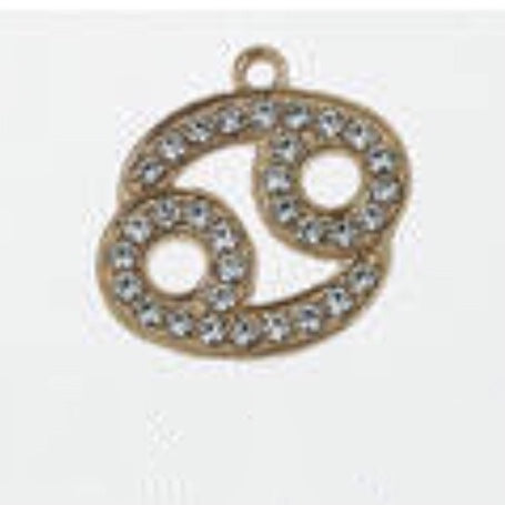 METAL SHOE CHARMS - BLINGY ZODIAC - ShoeNami