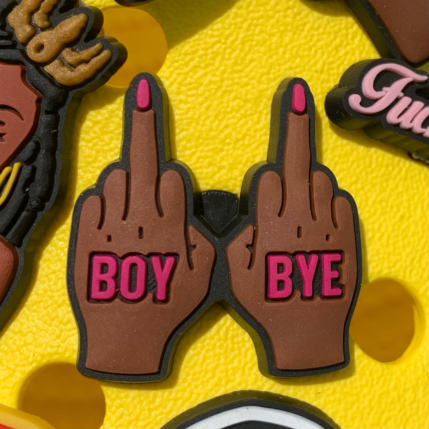 SHOE CHARMS - BOY BYE - ShoeNami