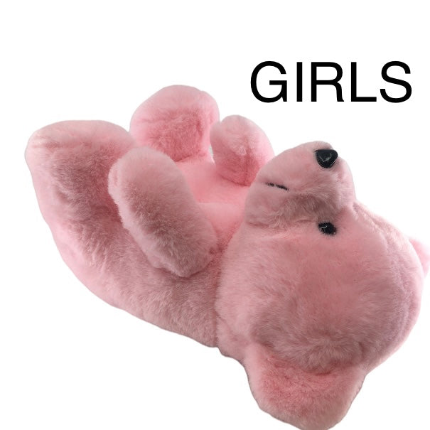 TEDDY PLUSH-01K KIDS Pink - ShoeNami
