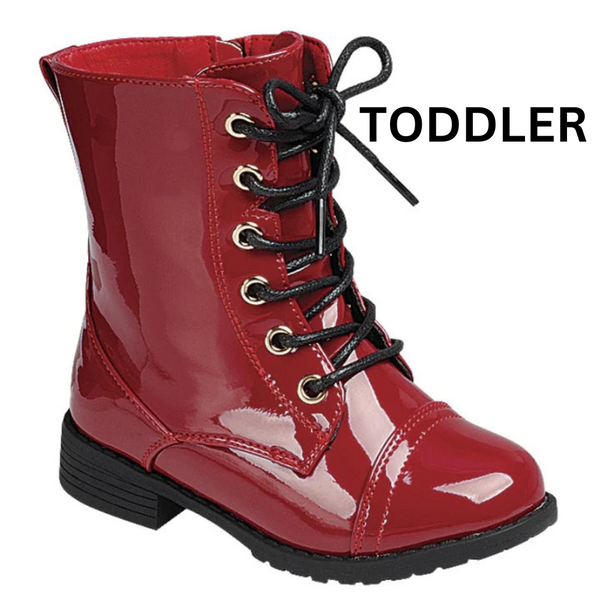 JALEN-01KA TODDLER Red Patent - ShoeNami