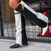 VALERI-5 Black/White - ShoeNami