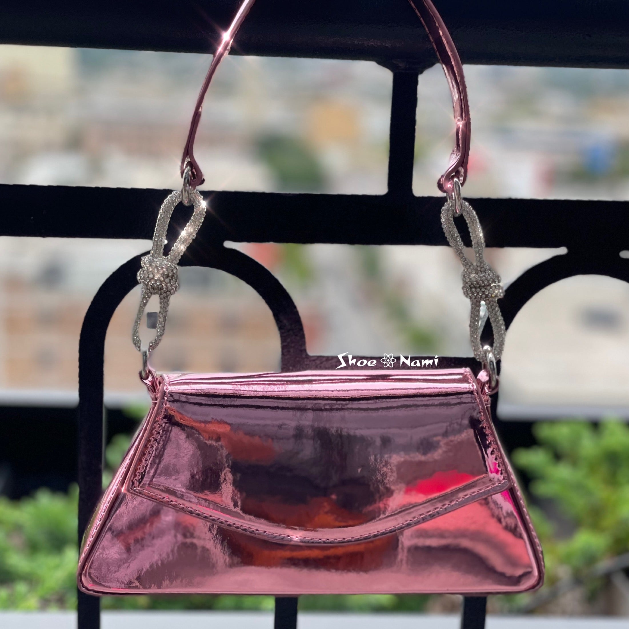 VIVA BAG Metallic Pink - ShoeNami