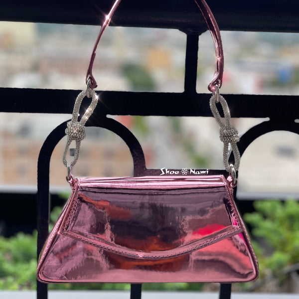 VIVA BAG Metallic Pink - ShoeNami