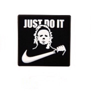 SHOE CHARMS - JUST DO IT MICHAEL MYERS HALLOWEEN - ShoeNami