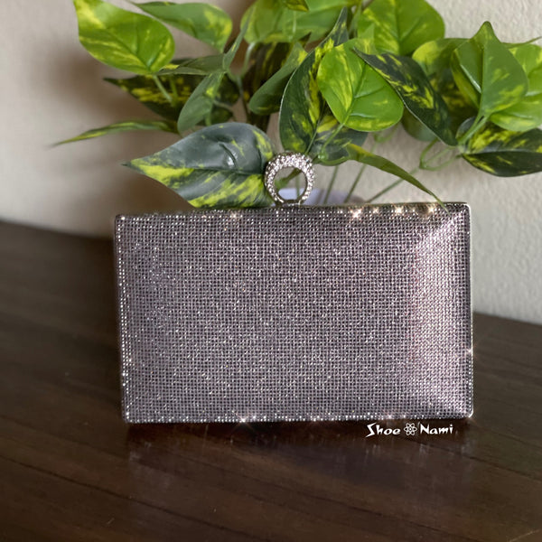 SHIMMER BAG/HBJ11 Pewter - ShoeNami