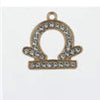 METAL SHOE CHARMS - BLINGY ZODIAC - ShoeNami