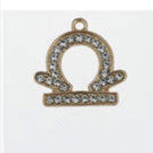 METAL SHOE CHARMS - BLINGY ZODIAC - ShoeNami