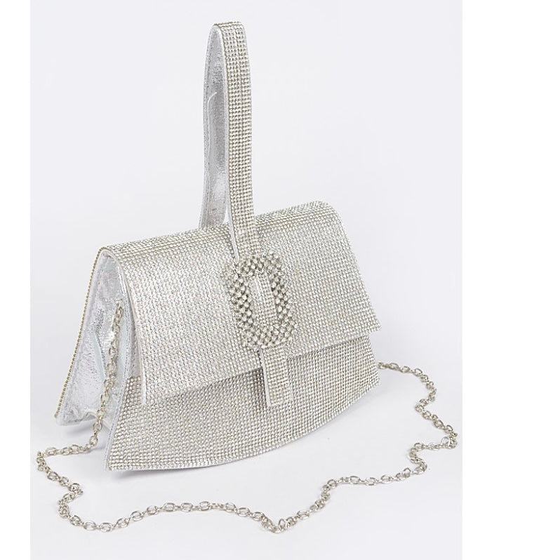 PROM DATE BAG/HPC5546 Silver - ShoeNami
