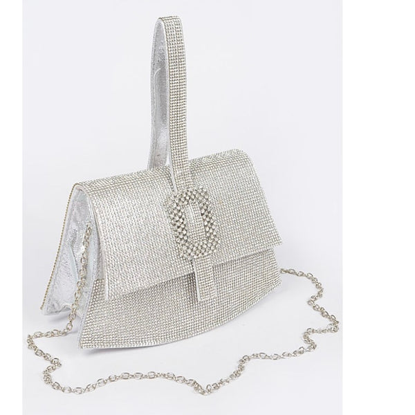 PROM DATE BAG/HPC5546 Silver - ShoeNami