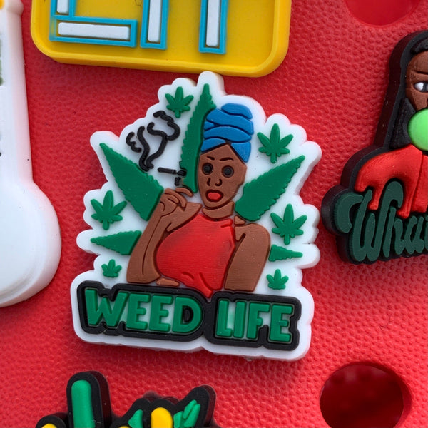 SHOE CHARMS - WEED LIFE - ShoeNami