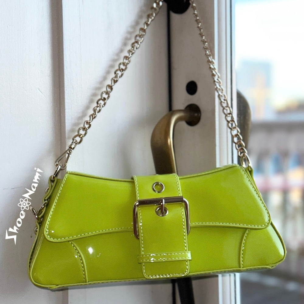 LINDSAY BAG Lime - ShoeNami
