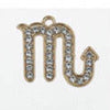 METAL SHOE CHARMS - BLINGY ZODIAC - ShoeNami