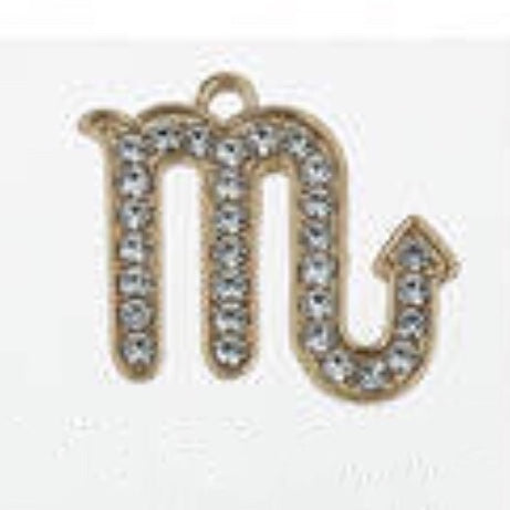 METAL SHOE CHARMS - BLINGY ZODIAC - ShoeNami