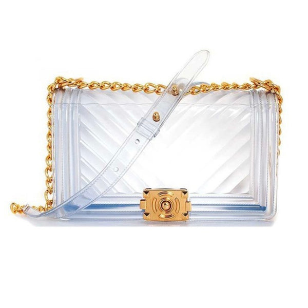 CRYSTALS BAG Clear - ShoeNami