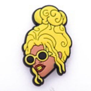 SHOE CHARMS - YELLOW LIL KIM - ShoeNami