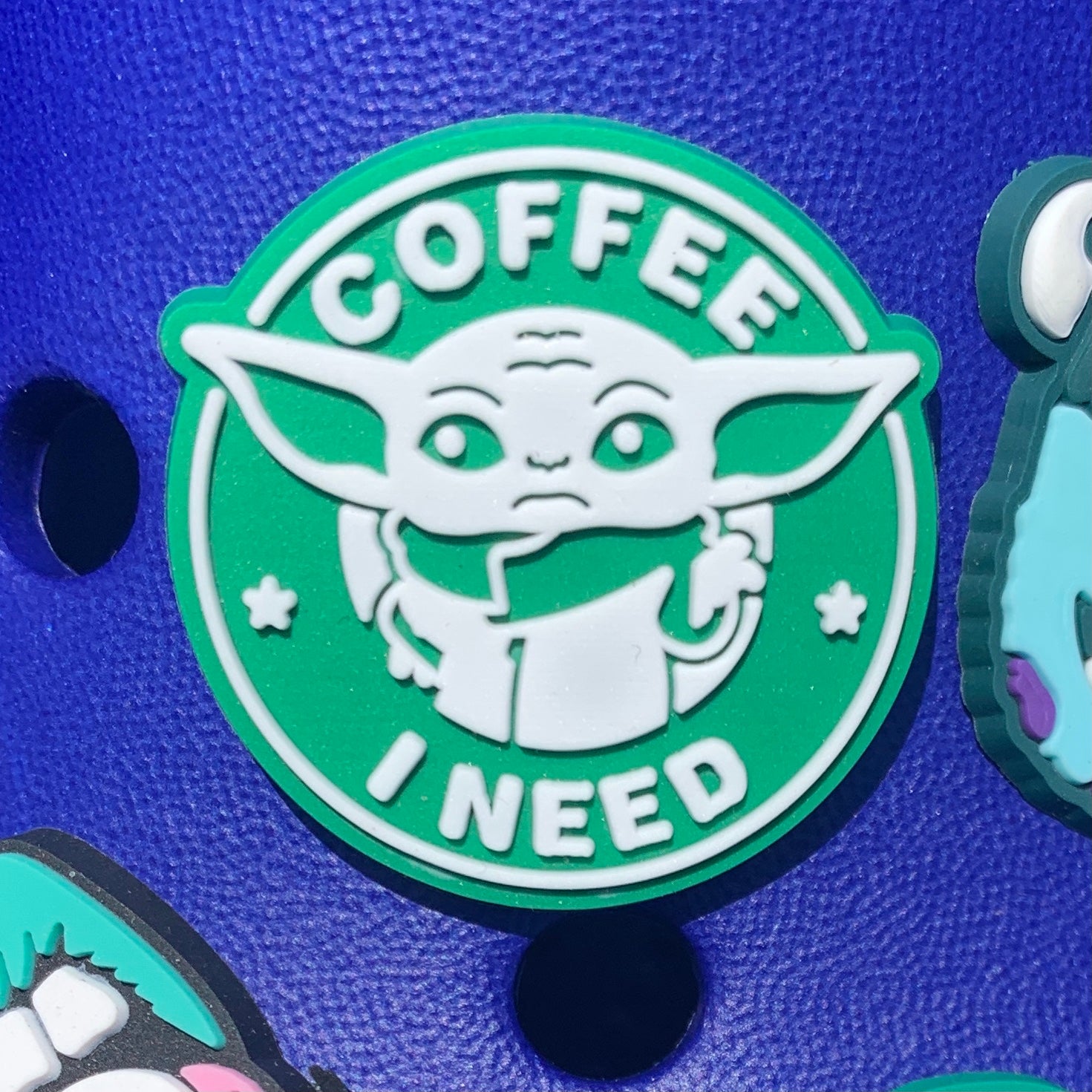 SHOE CHARMS - COFFEE I NEED - ShoeNami