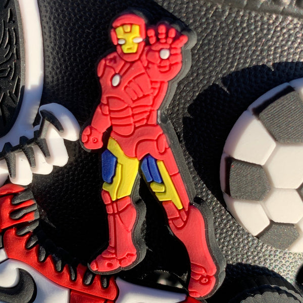SHOE CHARMS - IRON MAN - ShoeNami