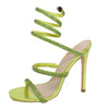 PATRICIA-1 Green Lime - ShoeNami