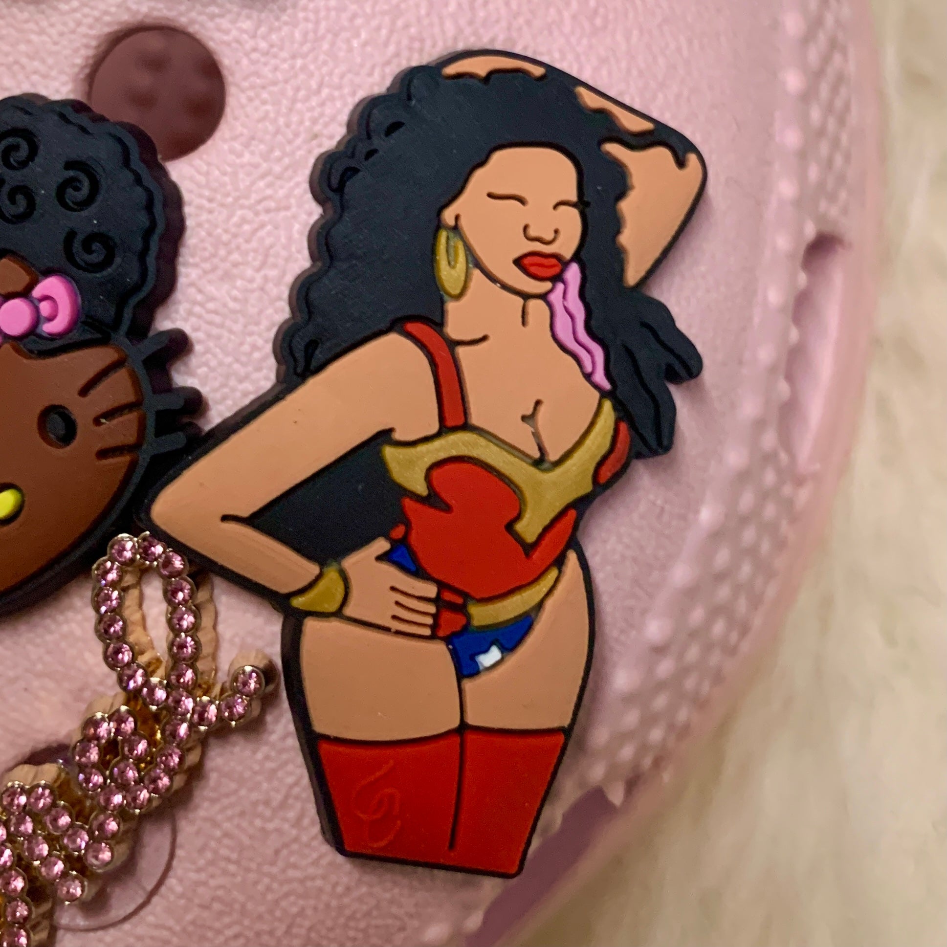 Copy of SHOE CHARMS - WONDER WOMAN NICKI - ShoeNami