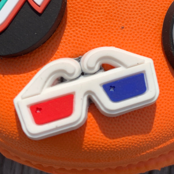 SHOE CHARMS - 3D GLASSES - ShoeNami