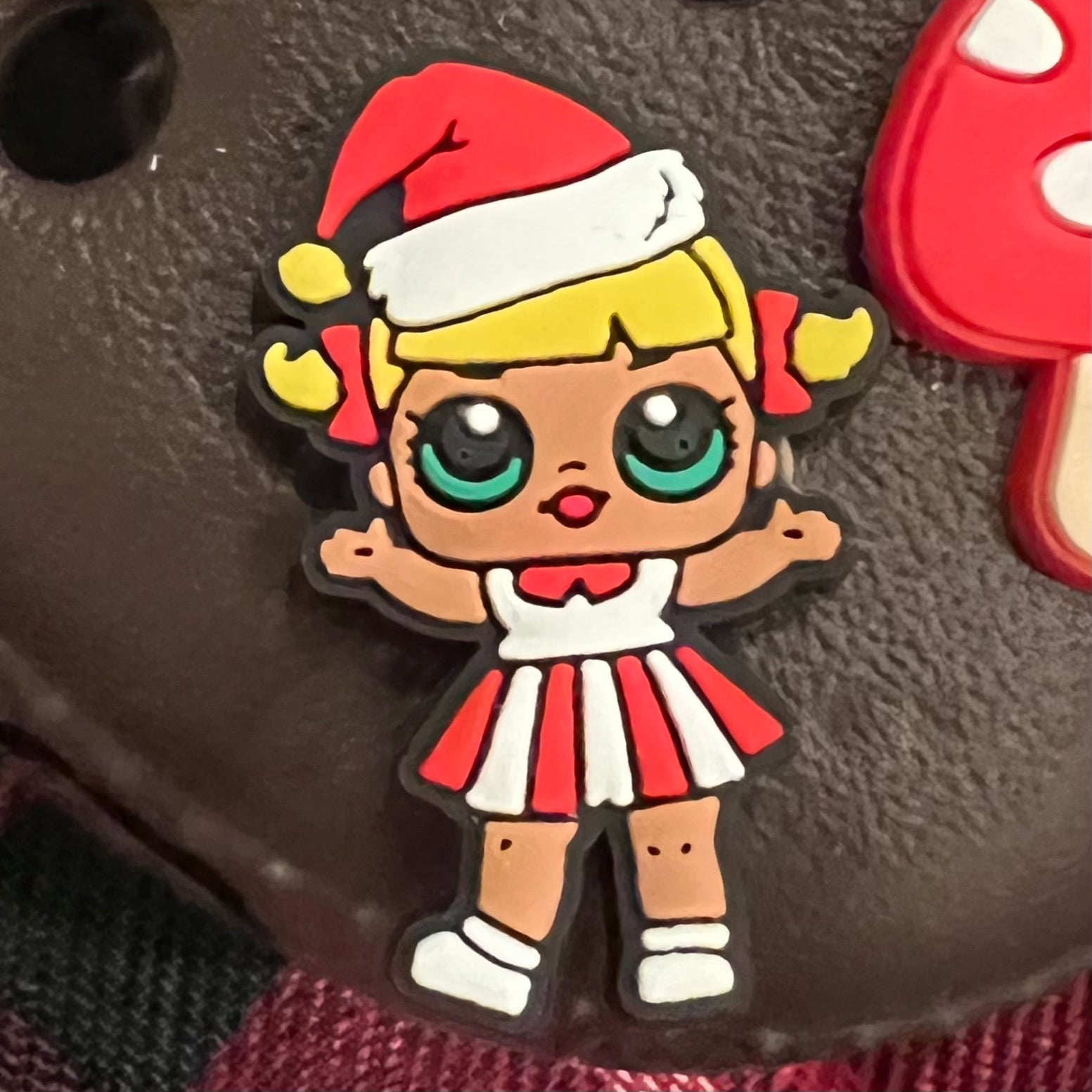 SHOE CHARMS - CHRISTMAS CHEERLEADER LOL SURPRISE DOLL - ShoeNami