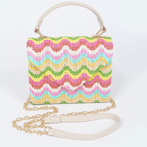 ALL INCLUSIVE BAG/HPC5348 Multi Raffia - ShoeNami