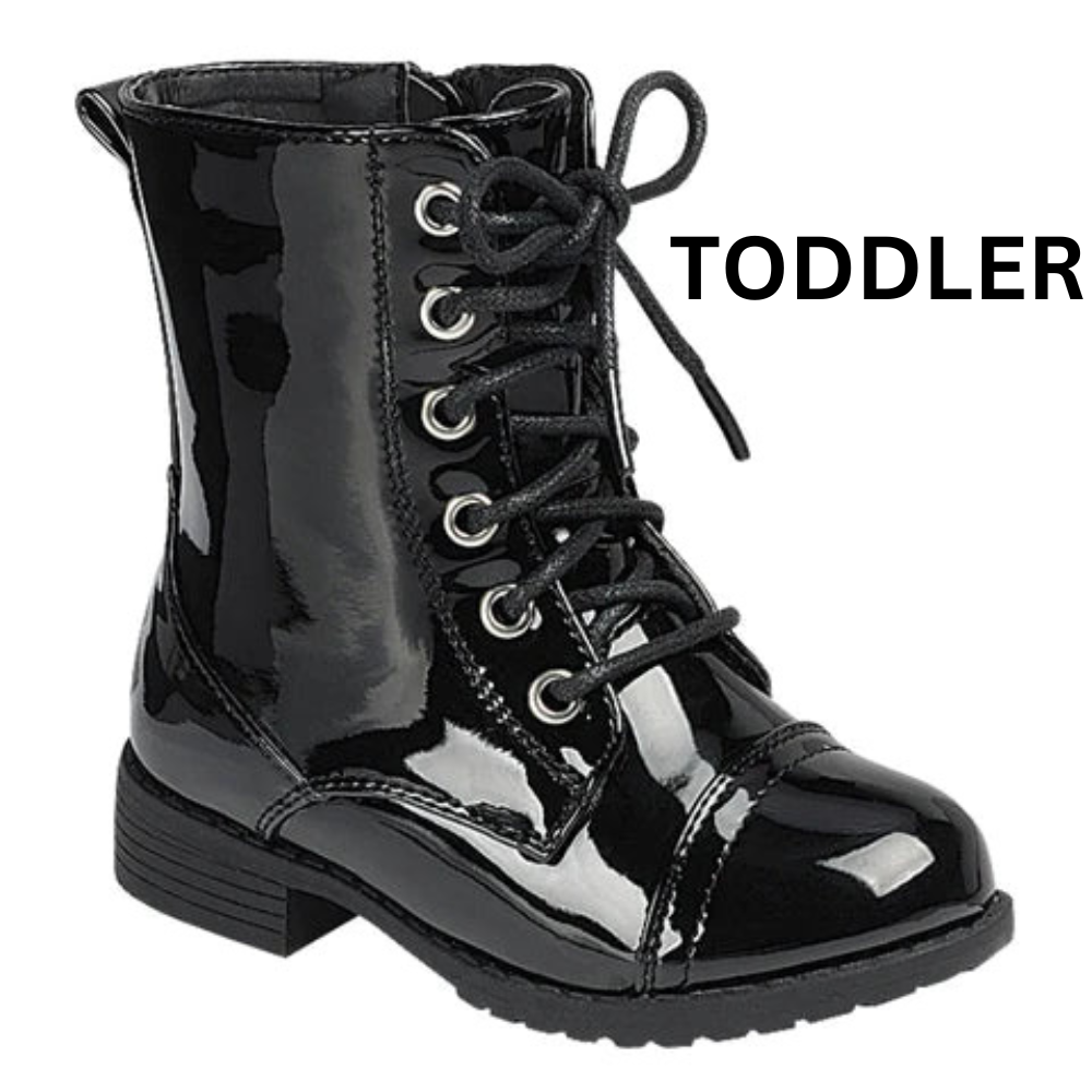 JALEN-01KA TODDLER Black Patent - ShoeNami