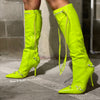 BEXIE-3 Lime - ShoeNami