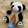 TEDDY PLUSH-01K KIDS Panda - ShoeNami