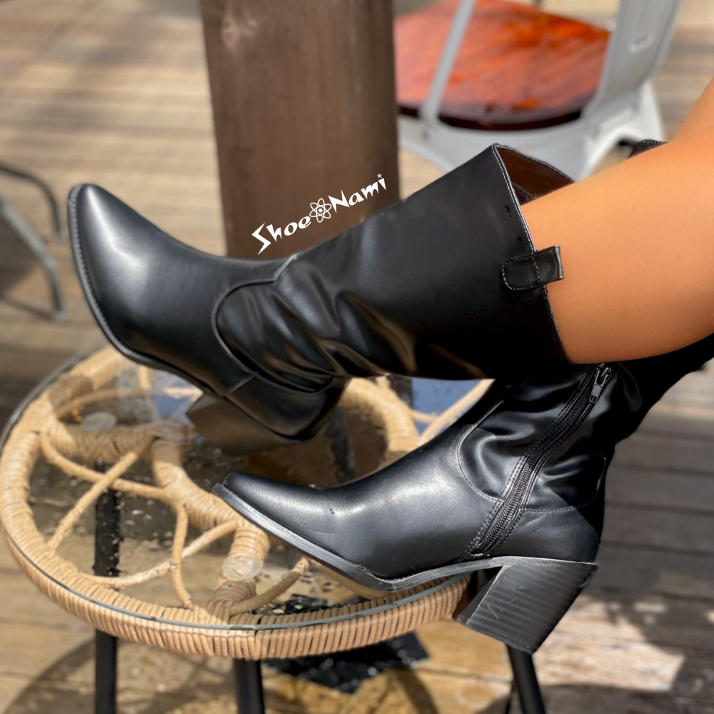JUSTINE-01 Black - ShoeNami