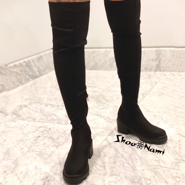 LEEMA-4 Black - ShoeNami
