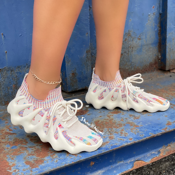 LORI-1 Cream Multi - ShoeNami