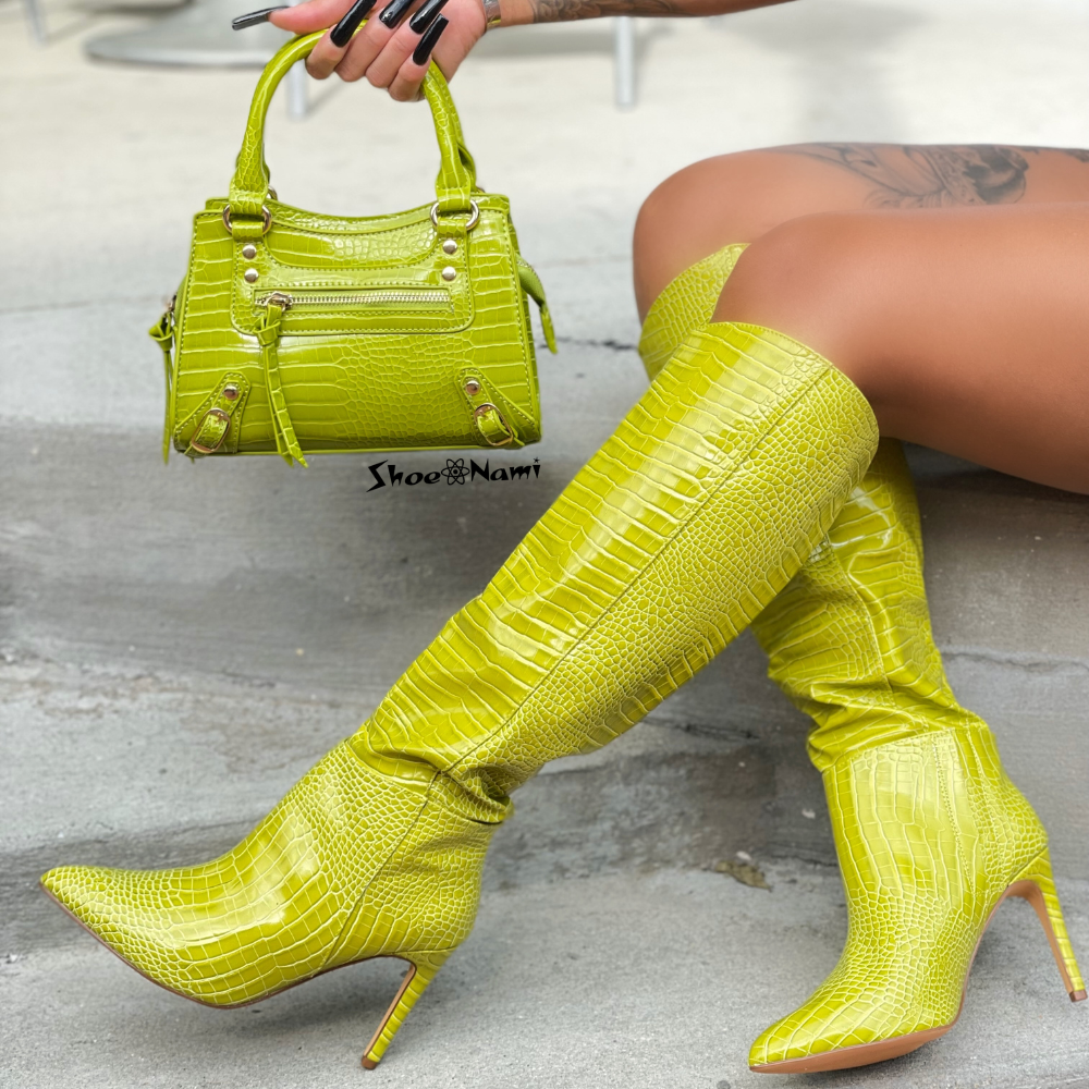 LOVIE-1 Green - ShoeNami