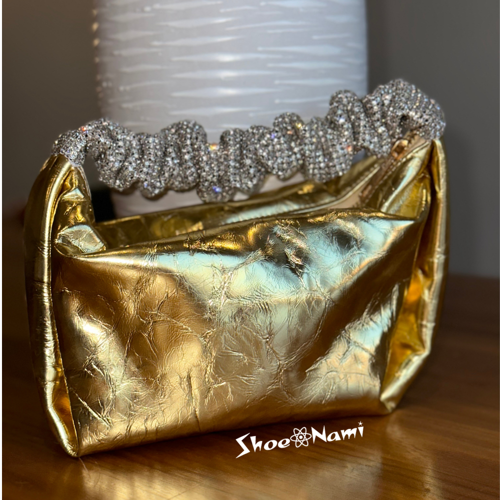 MANDY BAG Gold - ShoeNami