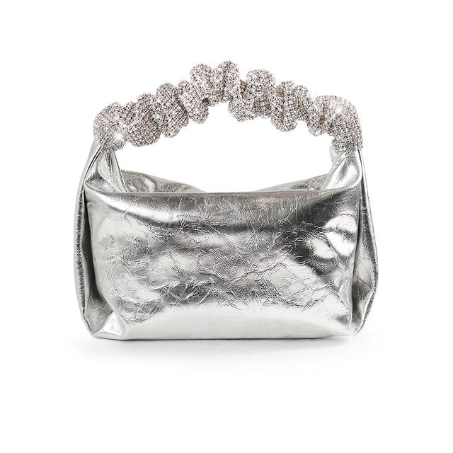 MANDY BAG Silver - ShoeNami