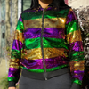 MARDI GRAS SEQUIN JACKET - ShoeNami